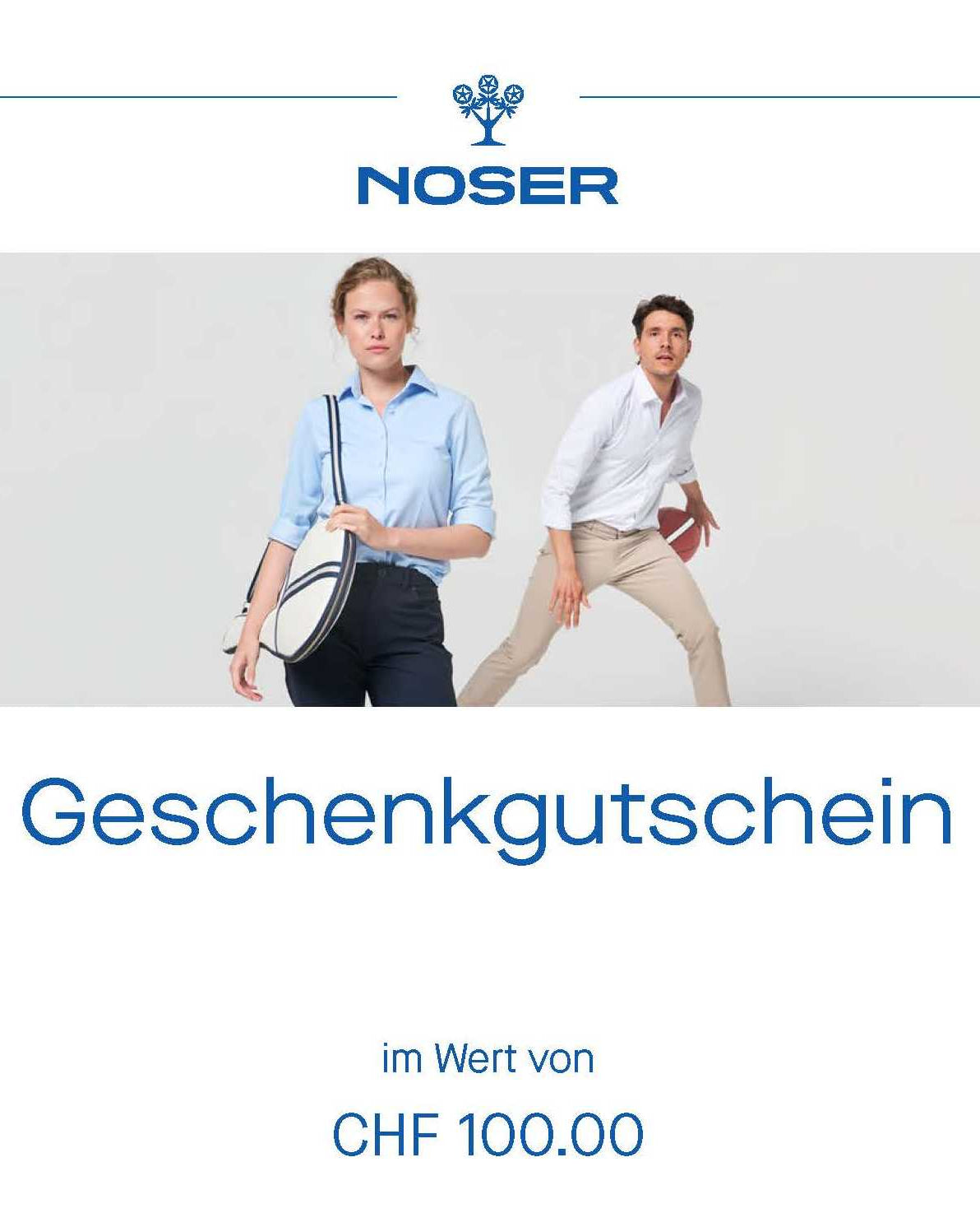 Geschenkgutschein CHF 100.00 - Noser Fashion AG