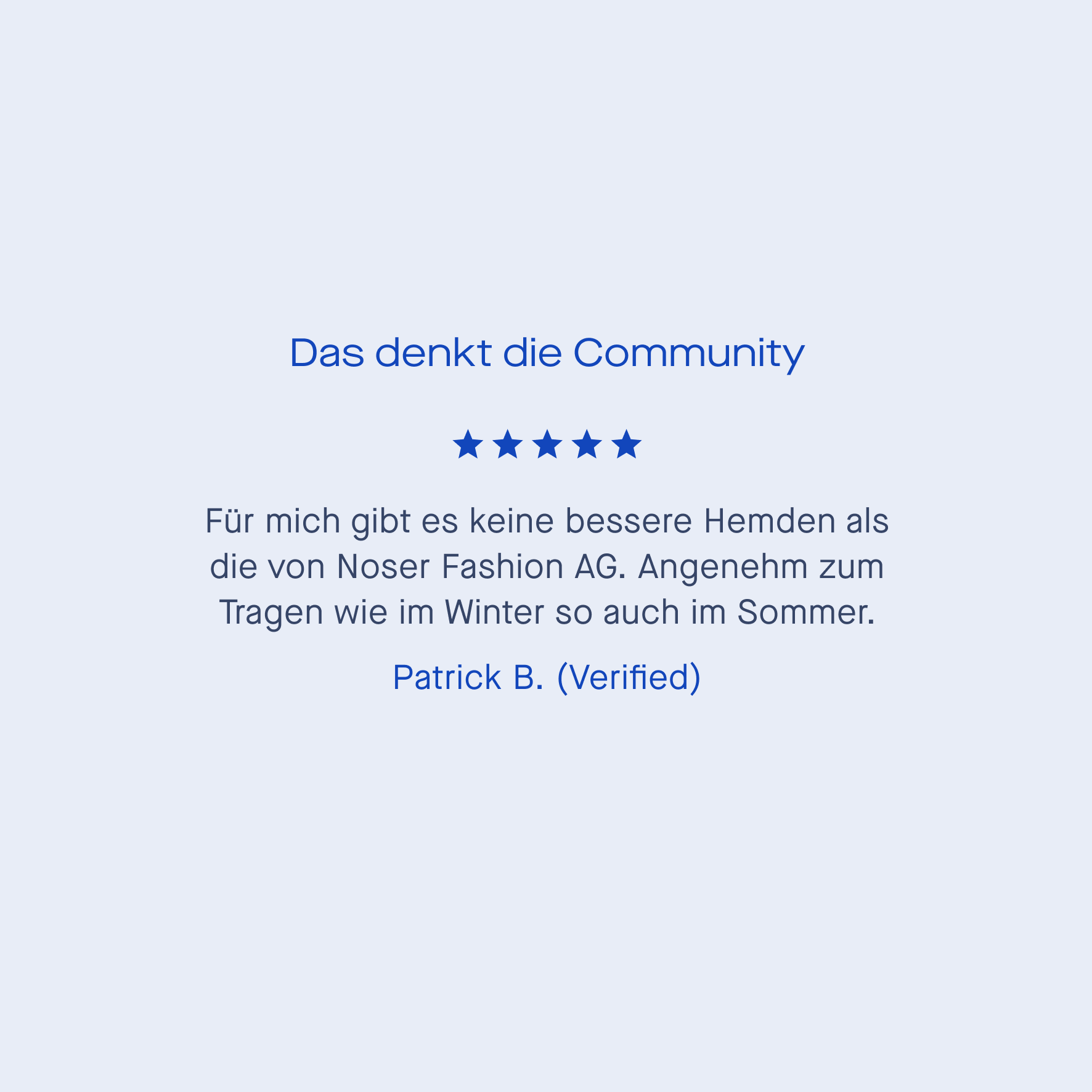 Performance Hemd Marine - Noser Fashion AG