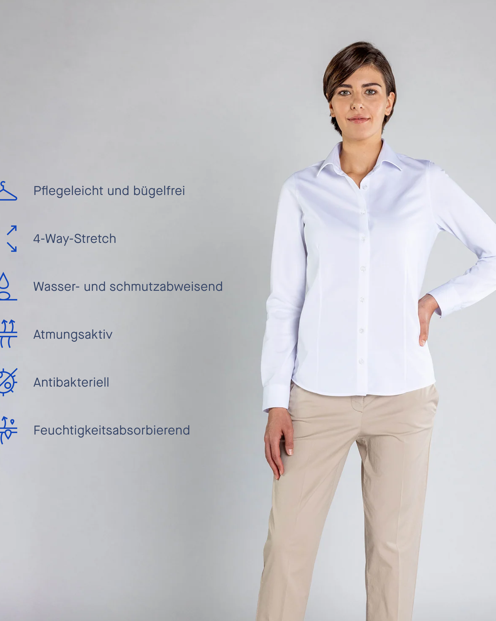 Performance Bluse - Noser Fashion AG
