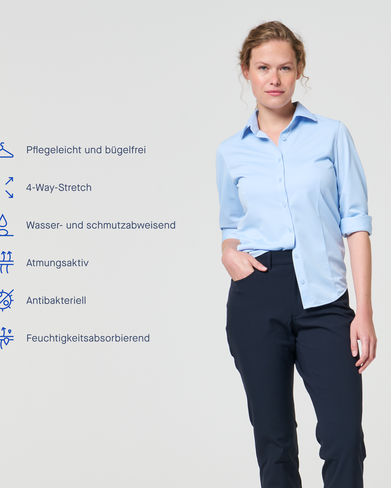Performance Bluse - Noser Fashion AG