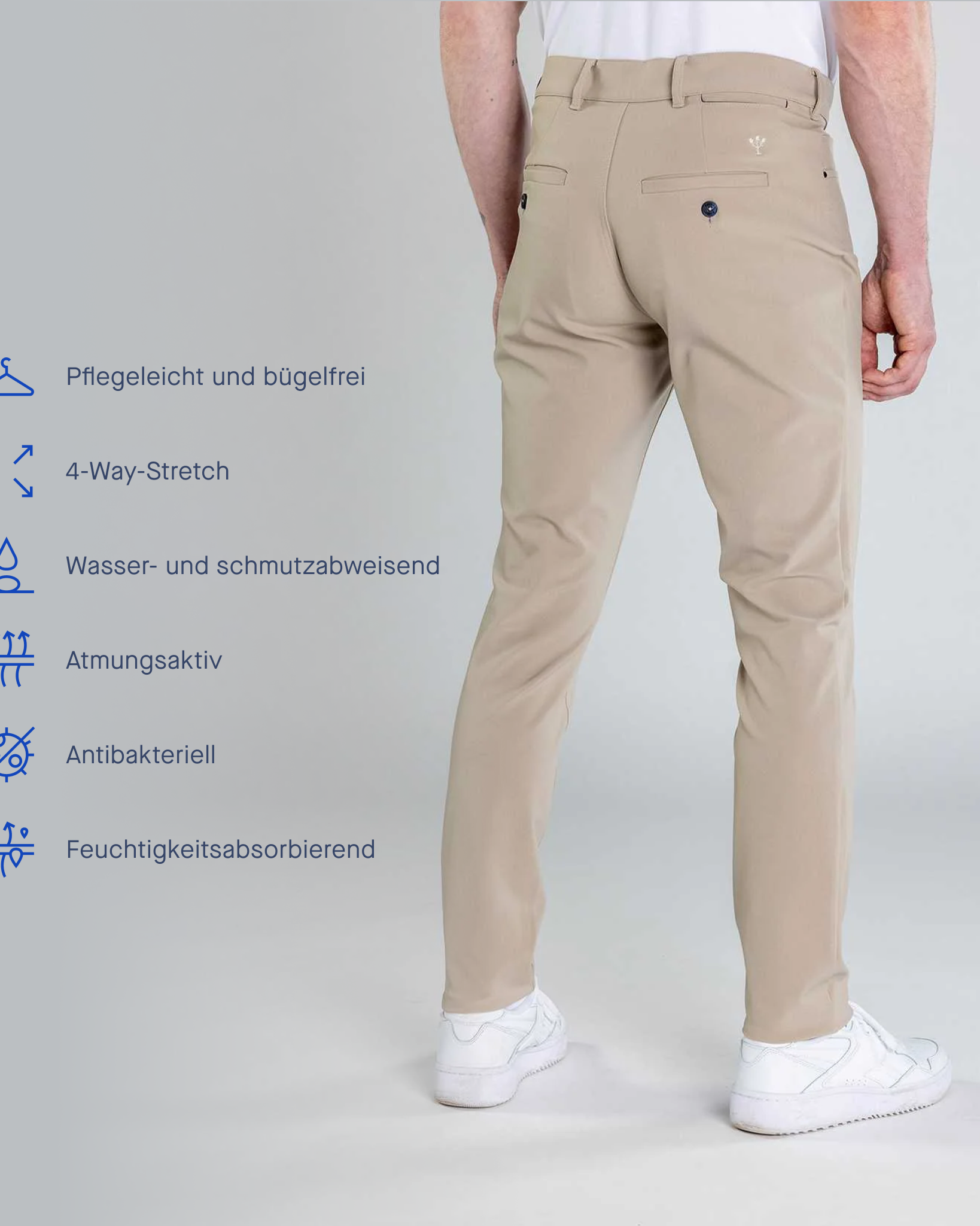 Evolution Hose Herren - Beige - Noser Fashion AG