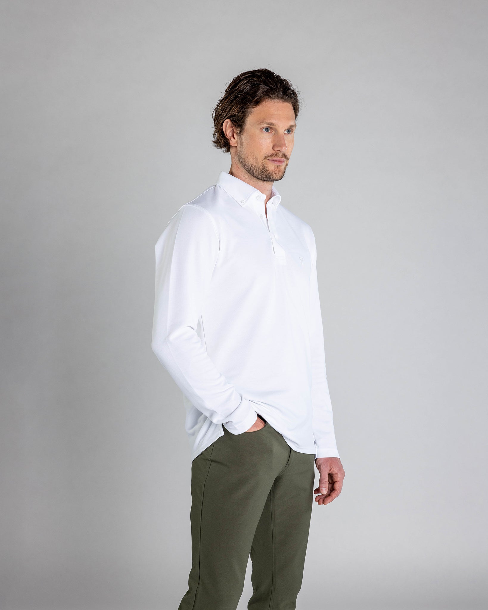 Skill Poloshirt Langarm Herren - Noser Fashion AG