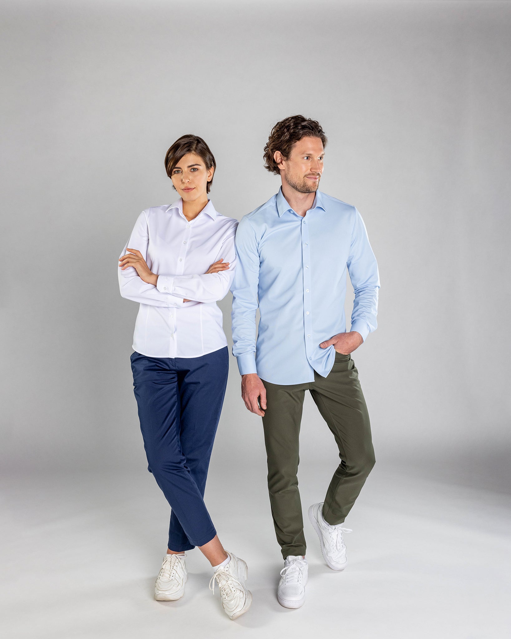 Performance Hemd Hellblau - Noser Fashion AG