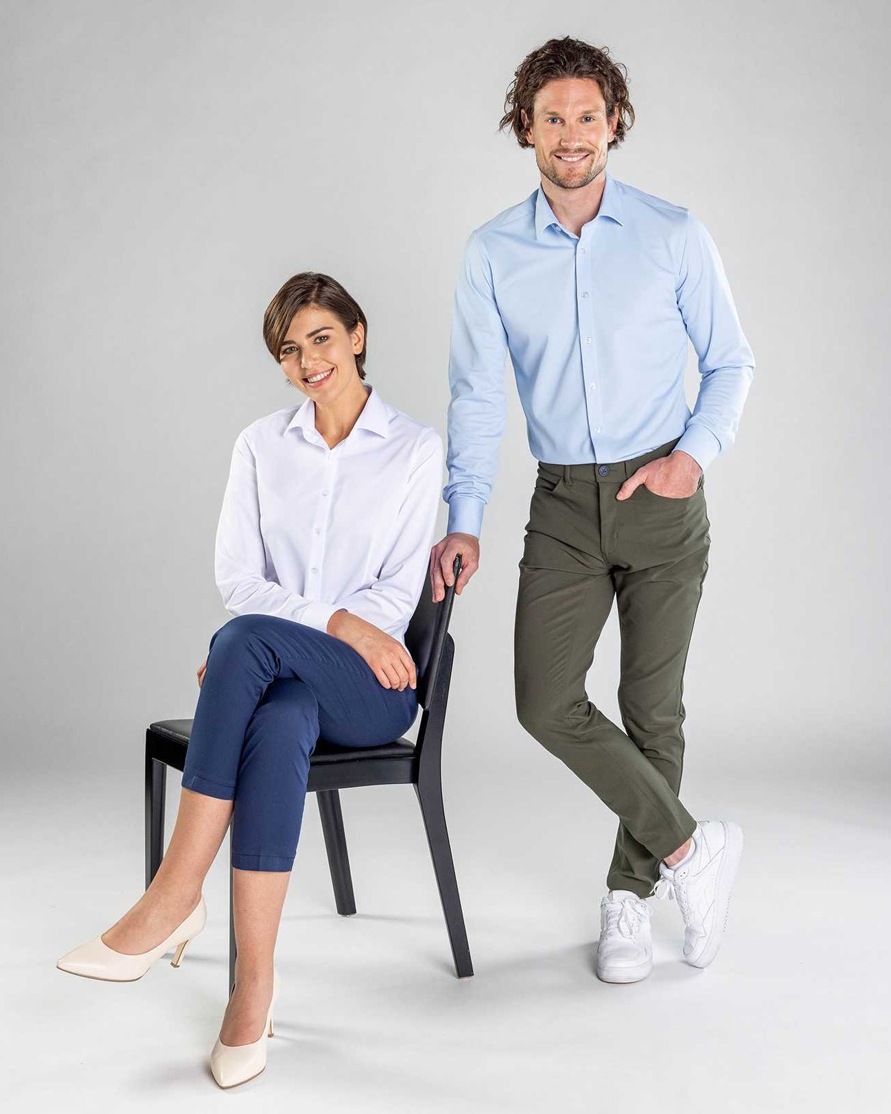 Performance Hemd Hellblau - Noser Fashion AG