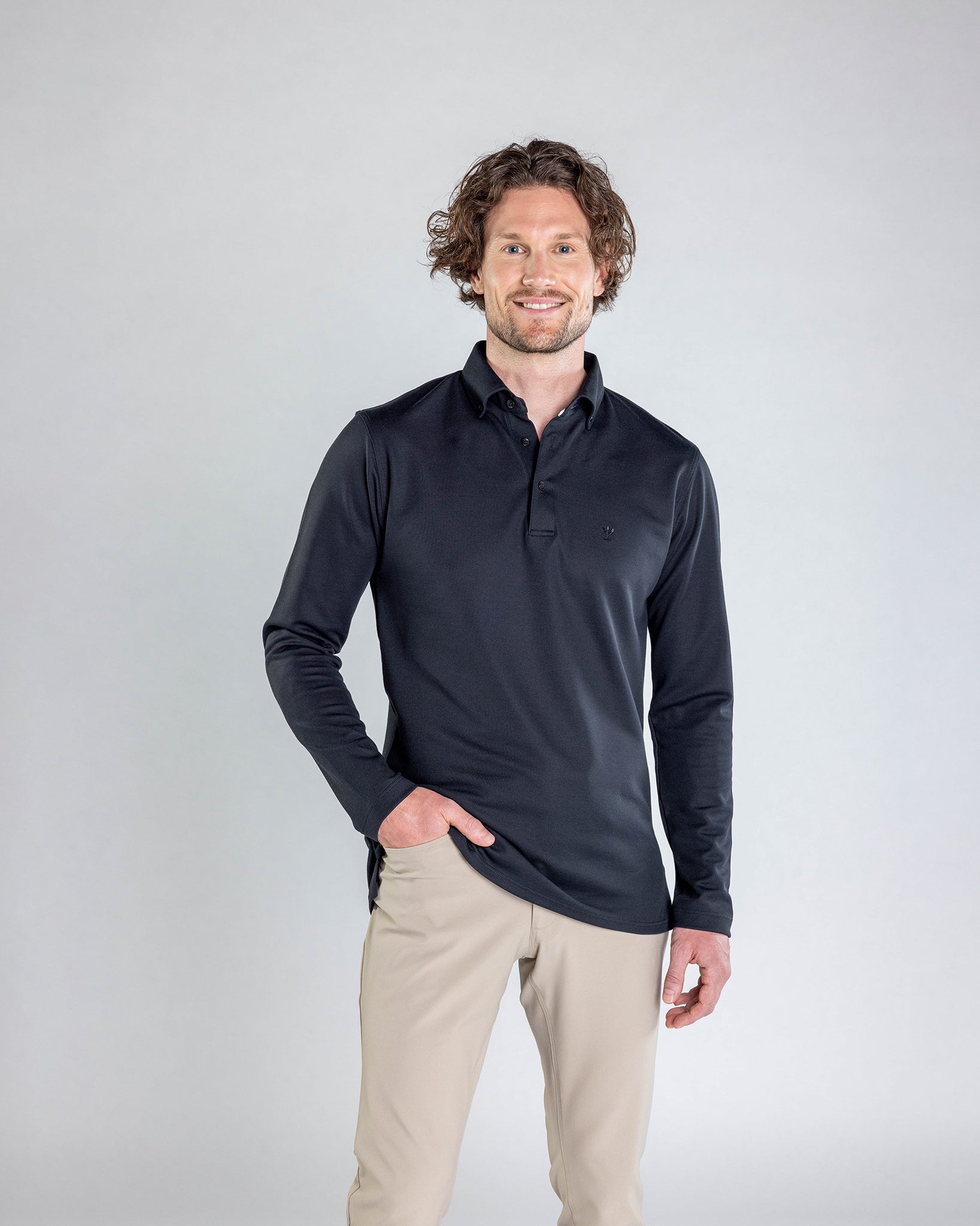 Skill Poloshirt Langarm Herren - Noser Fashion AG