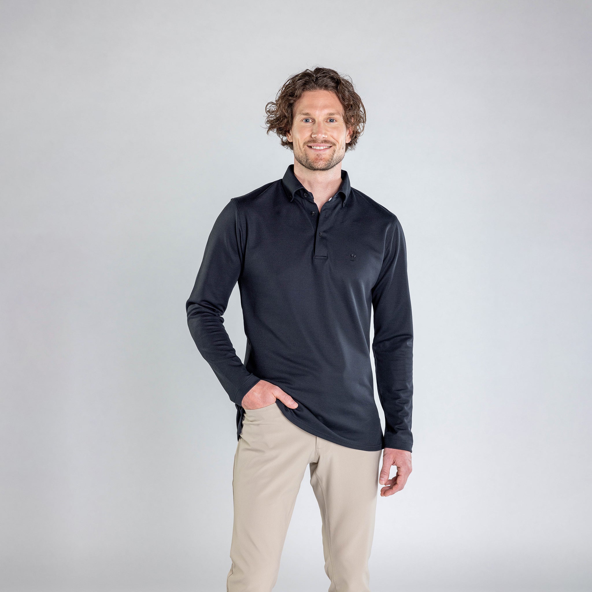 Skill Poloshirt Langarm Herren - Noser Fashion AG