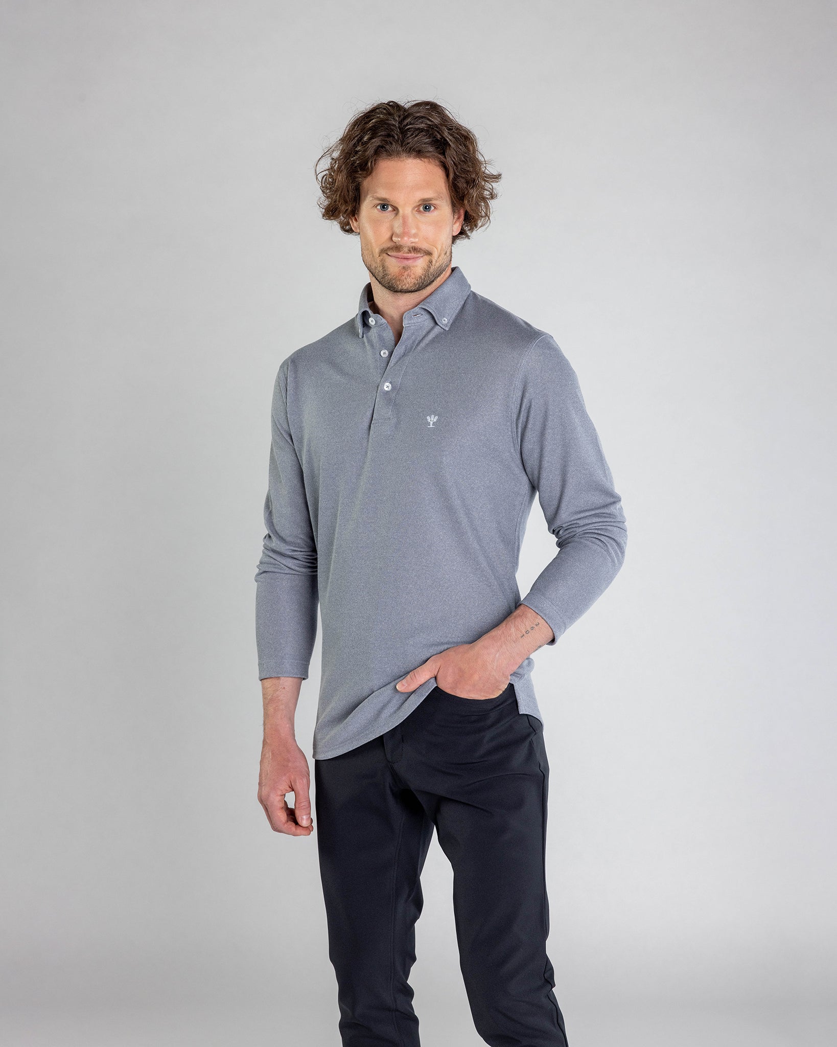 Skill Poloshirt Langarm Herren - Noser Fashion AG