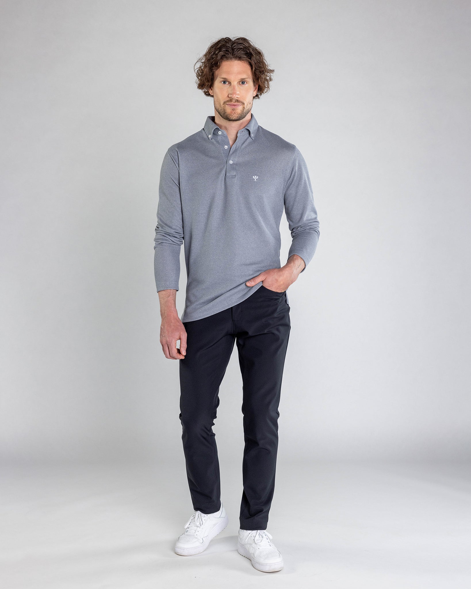 Skill Poloshirt Langarm Herren - Noser Fashion AG
