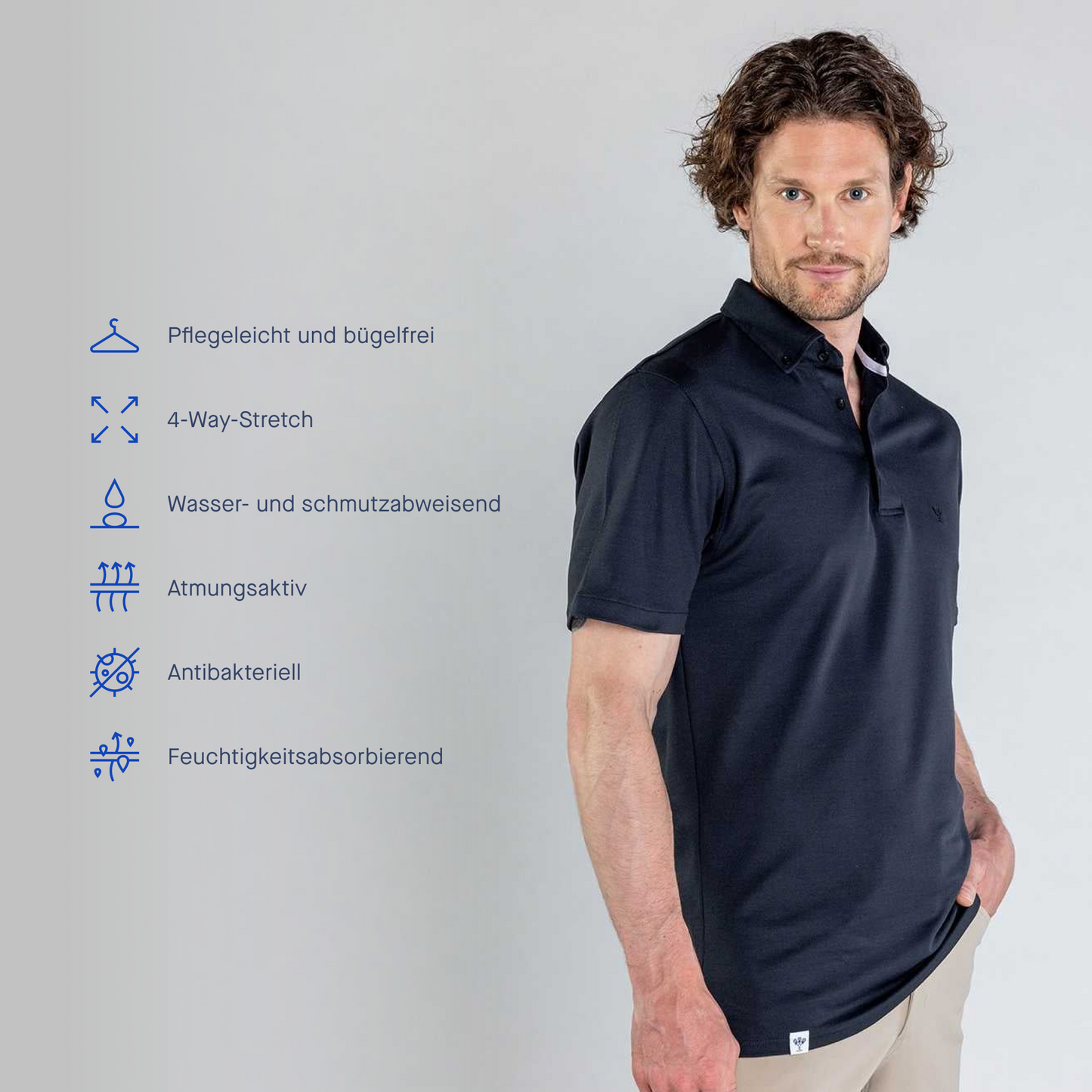 Performance Poloshirt Herren (ohne Etavis Logo) - Noser Fashion AG