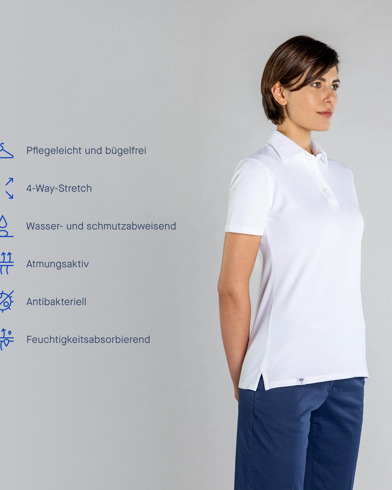 Performance Poloshirt Damen (ohne Etavis Logo) - Noser Fashion AG