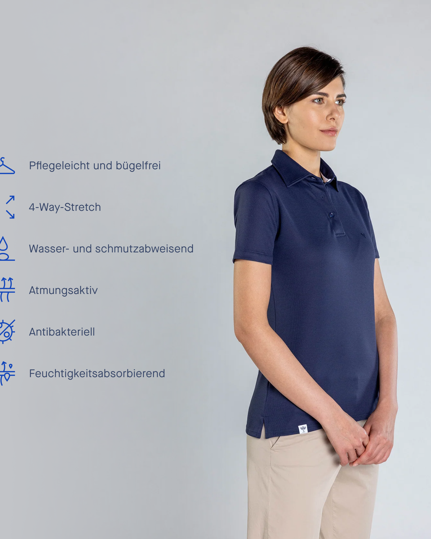 Performance Poloshirt Damen (ohne Etavis Logo) - Noser Fashion AG