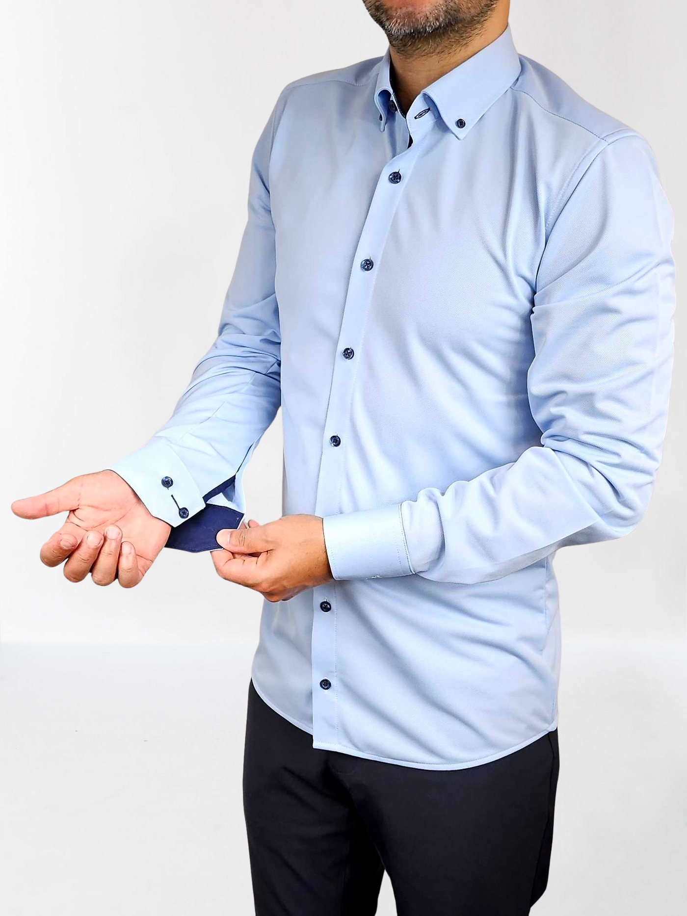 Performance button-down shirt Elio