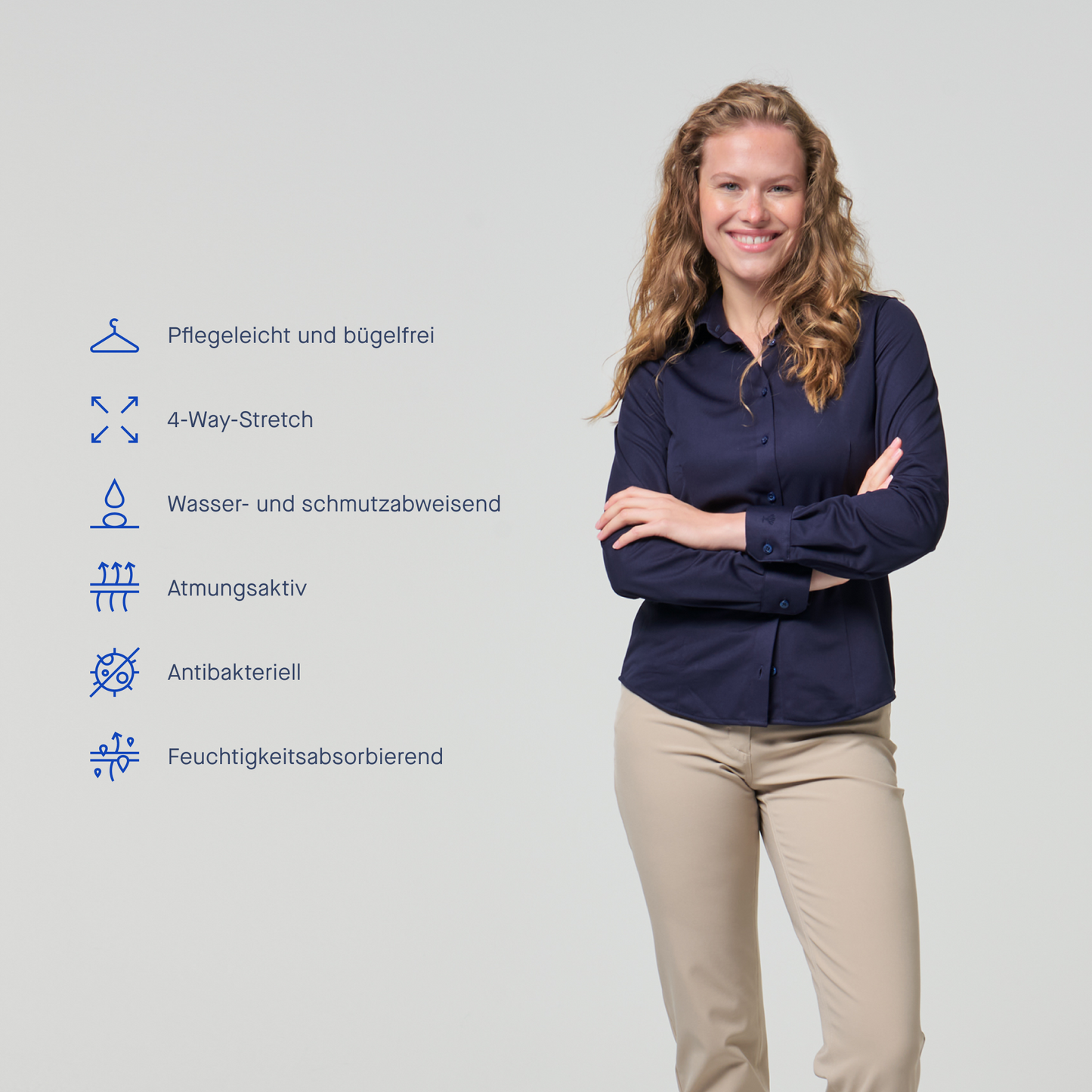 Performance Bluse - Noser Fashion AG