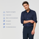 Performance Hemd Marine - Noser Fashion AG