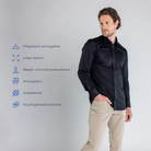 Performance Hemd Schwarz - Noser Fashion AG