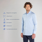 Performance Hemd Hellblau - Noser Fashion AG