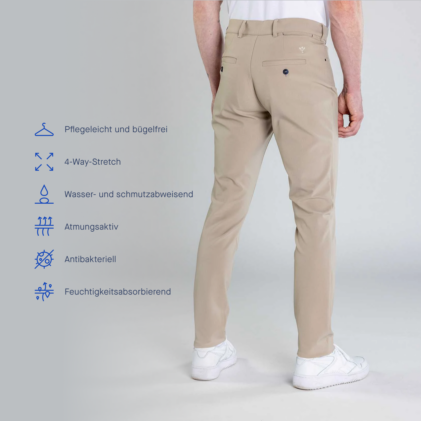 Evolution Hose Herren - Beige - Noser Fashion AG