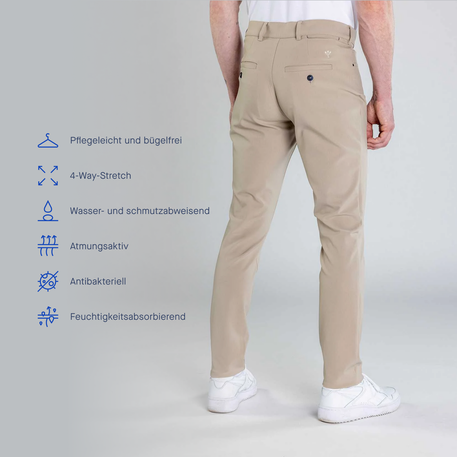 Evolution Hose Herren - Beige - Noser Fashion AG