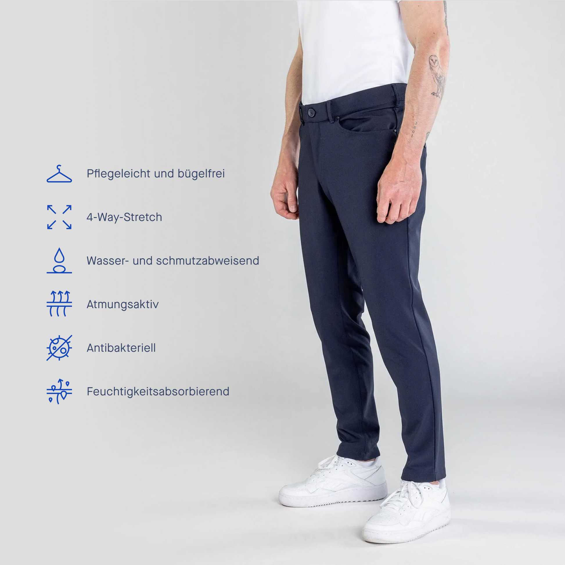 Evolution Hose Herren - Marine - Noser Fashion AG