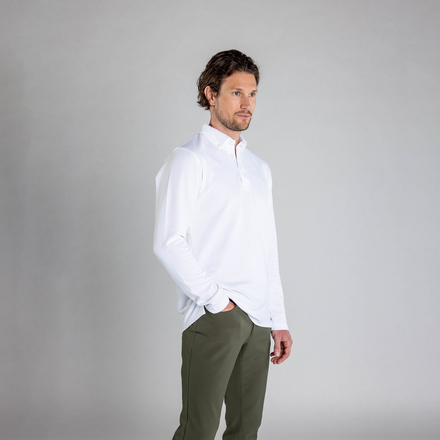 Skill Poloshirt Langarm Herren - Noser Fashion AG