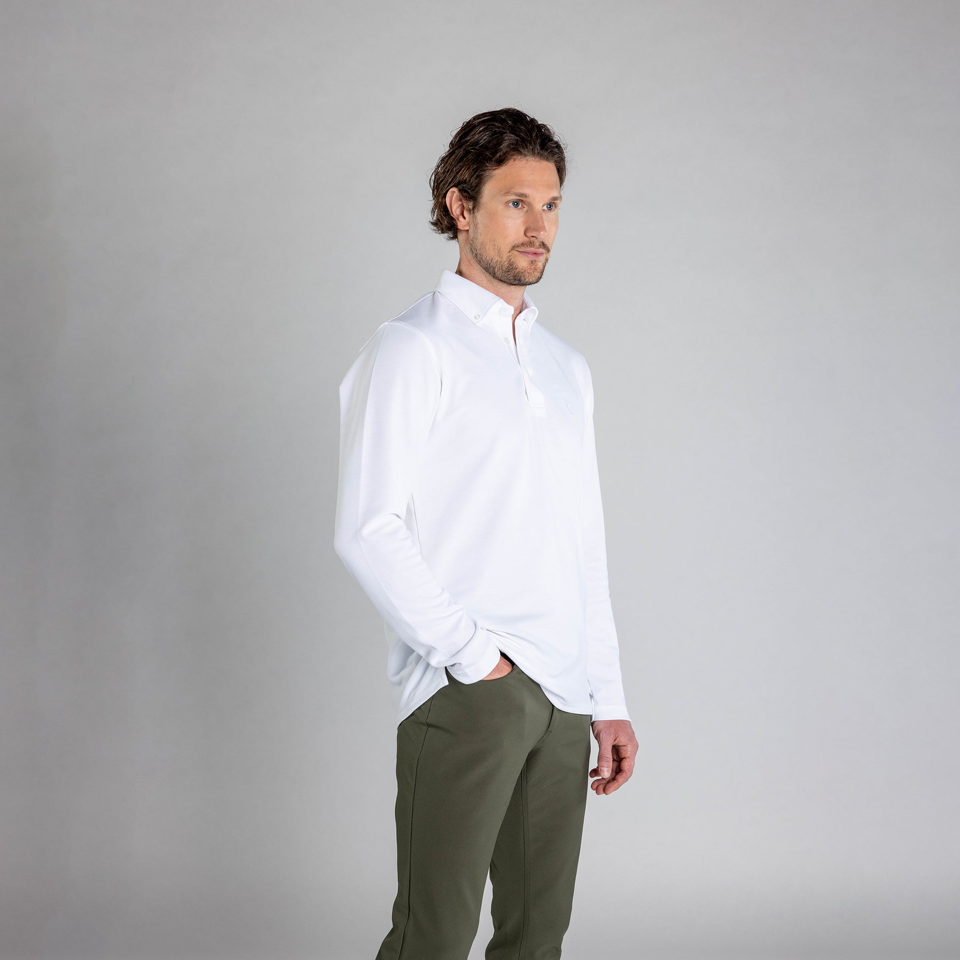 Skill Poloshirt Langarm Herren - Noser Fashion AG