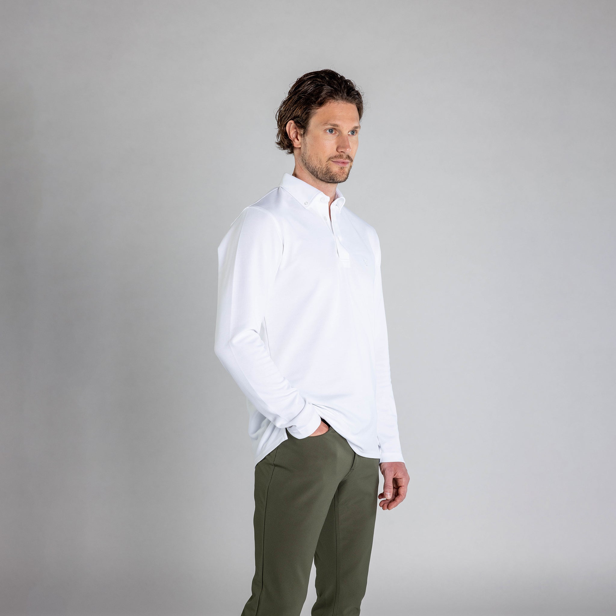 Skill Poloshirt Langarm Herren - Noser Fashion AG