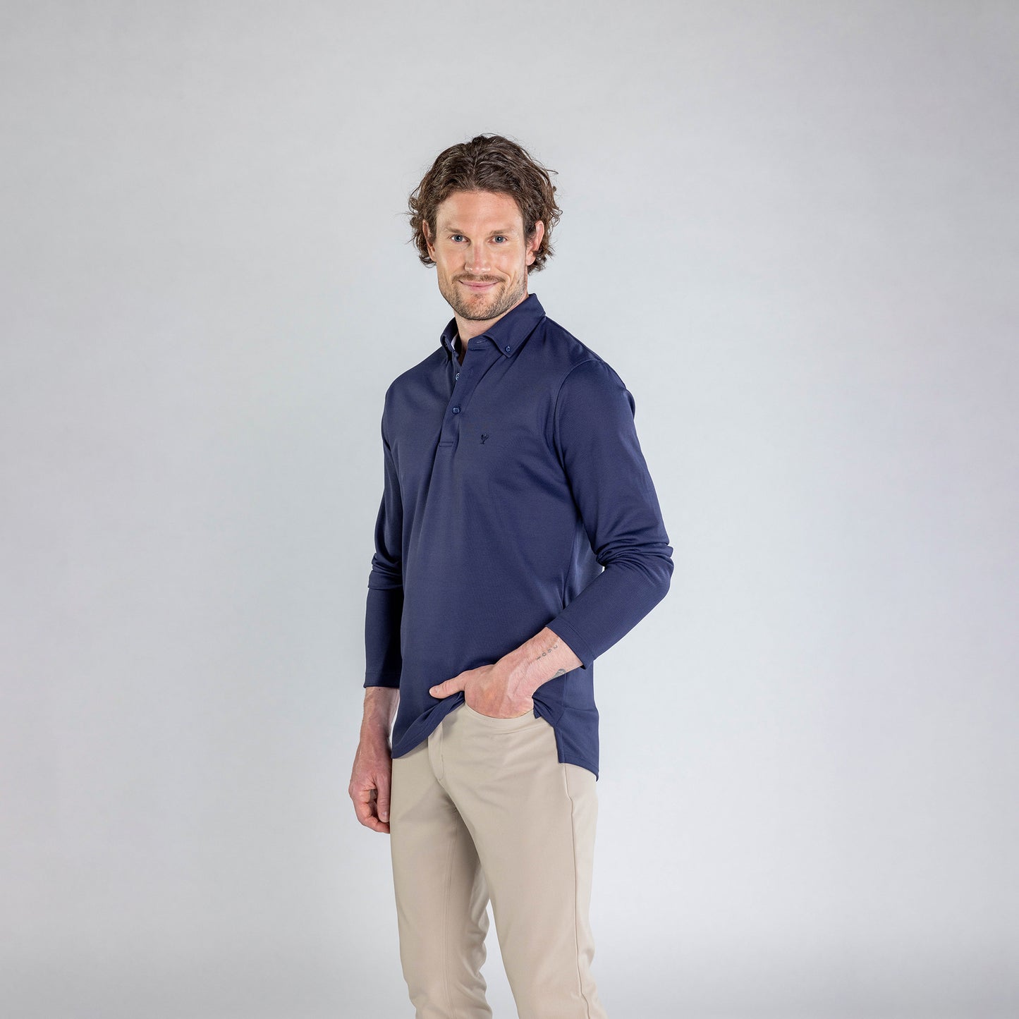Skill Poloshirt Langarm Herren - Noser Fashion AG