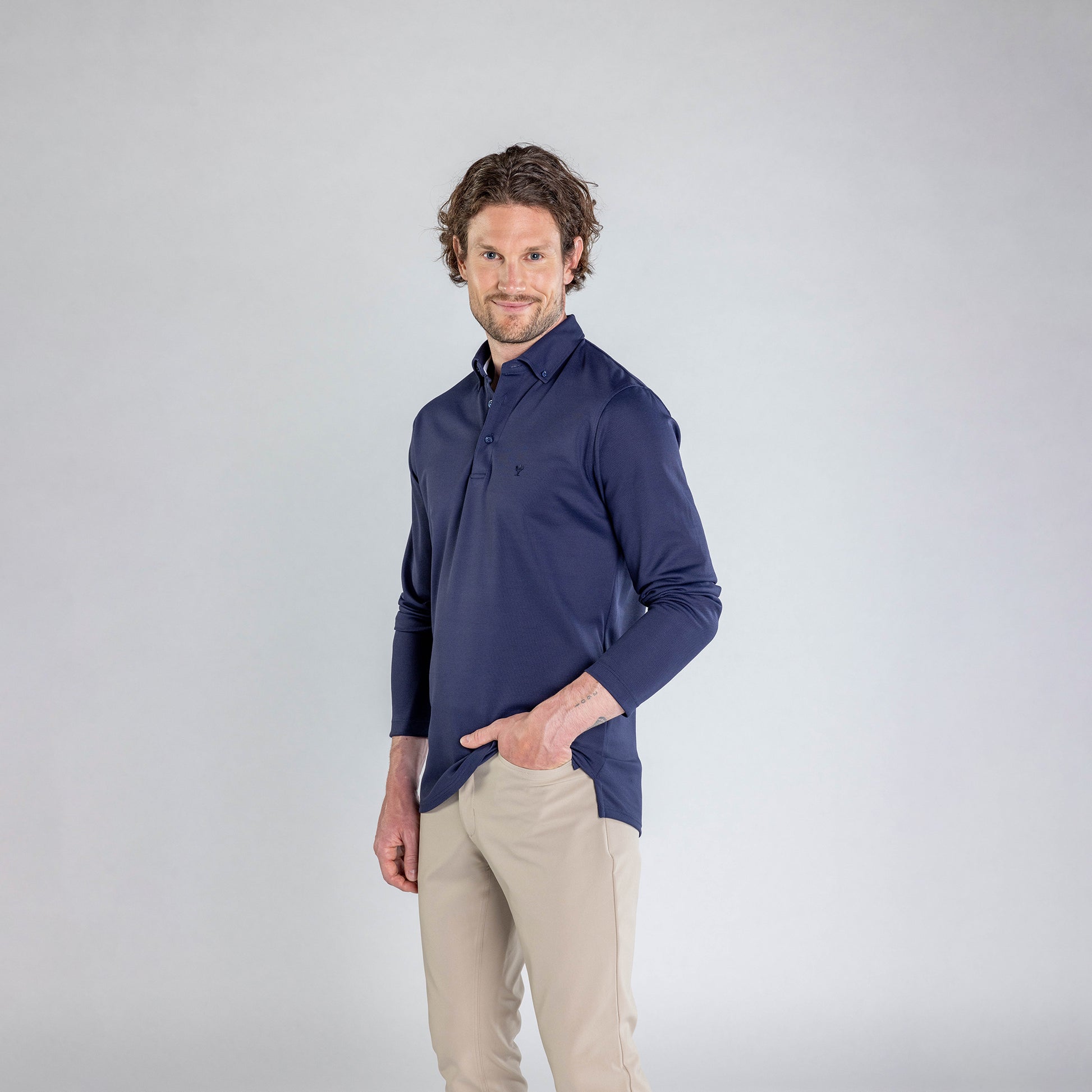 Skill Poloshirt Langarm Herren - Noser Fashion AG