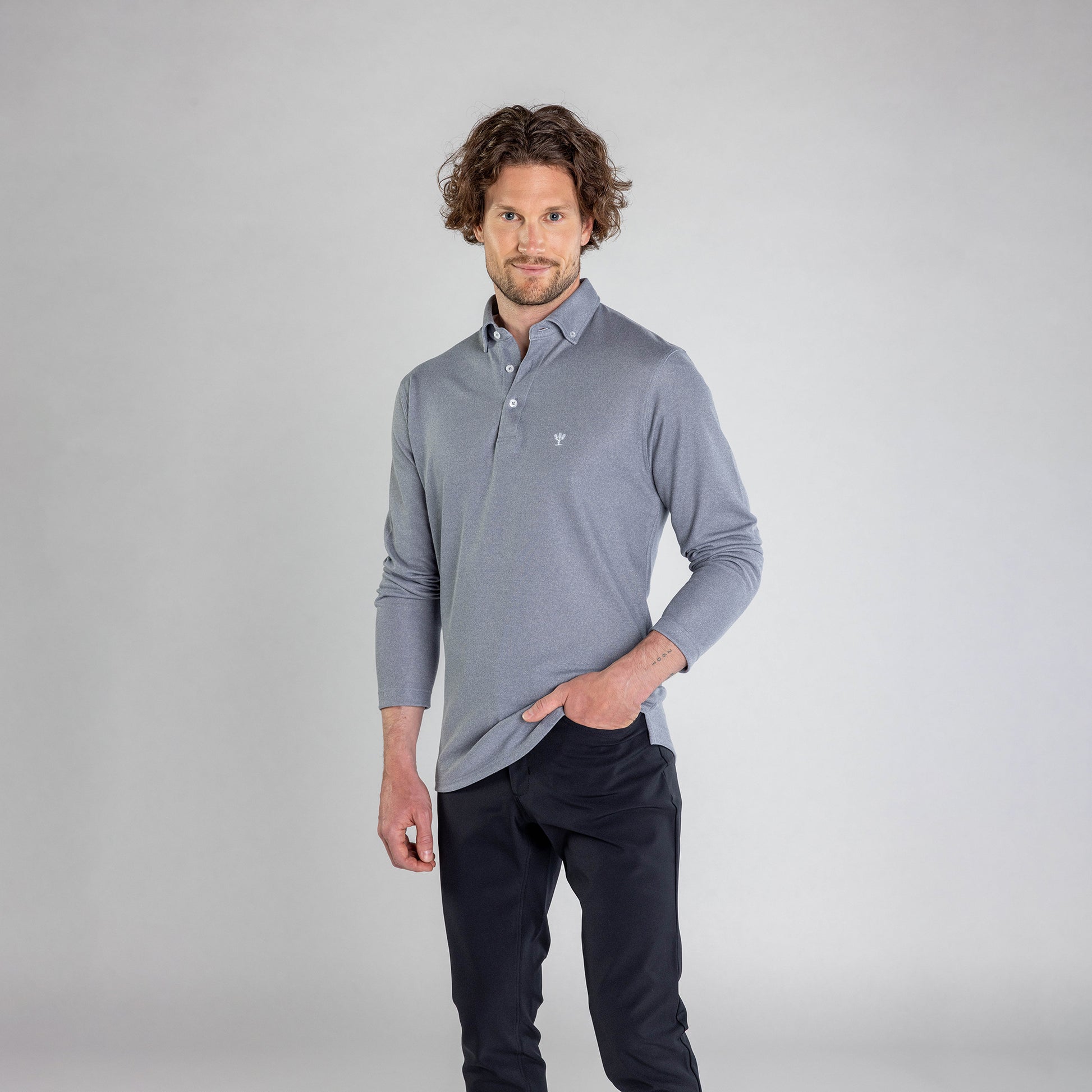 Skill Poloshirt Langarm Herren - Noser Fashion AG
